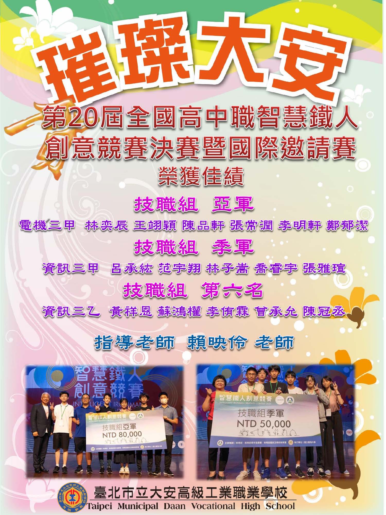 得獎海報