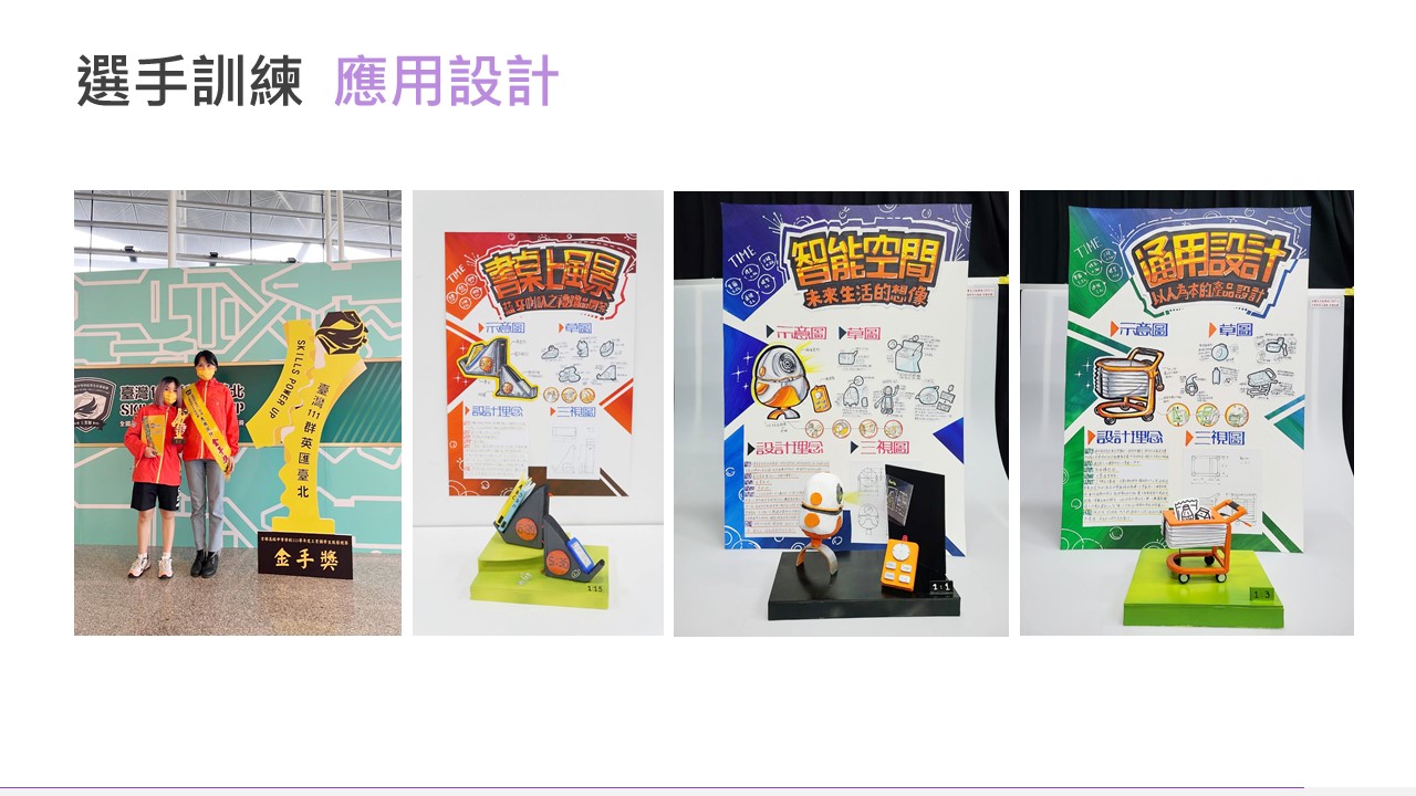 應用設計訓練過程